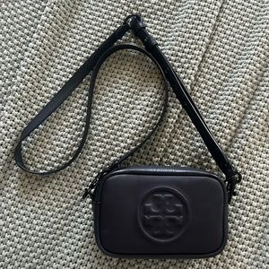 Tory Burch Black Leather Crossbody Bag